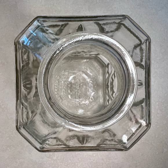 Vintage Clear Glass Manschewitz Monarch Wine Co. One Quart Decanter - Picture 7 of 9